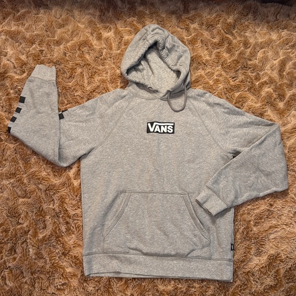 VANS VERSA GRAY HOODIE UNISEX SIZE S - Picture 1 of 16